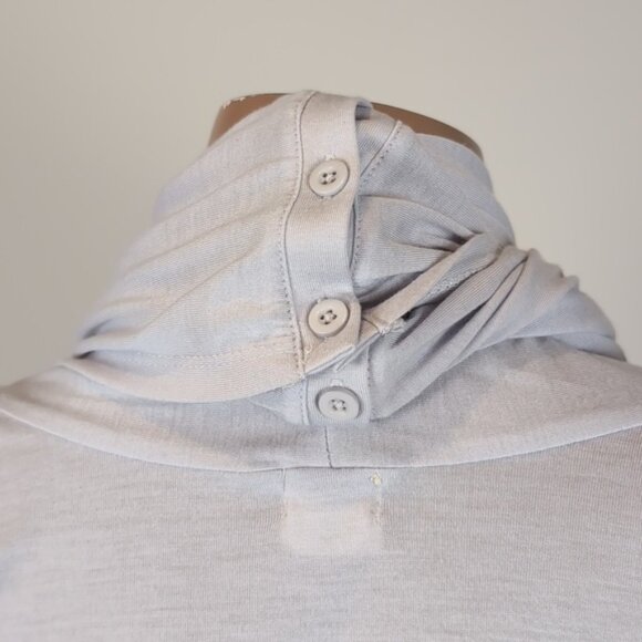 O'Neill Balance Wrap Cardigan Long Sleeve Buttoned Draped Spring Lightweight - Picture 9 of 15